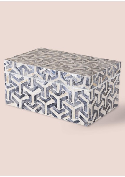 Sedef Seramik Dikdörtgen Dekoratif Kutu 25 x 16 cm fırsatları