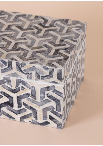 Sedef Seramik Dikdörtgen Dekoratif Kutu 25 x 16 cm indirimleri
