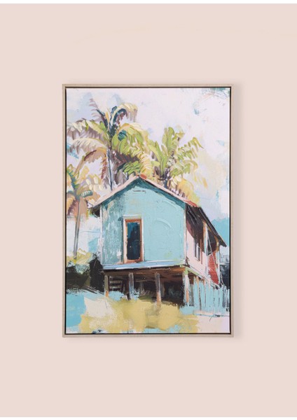 Village Kanvas Tablo 60 x 90 cm modelleri