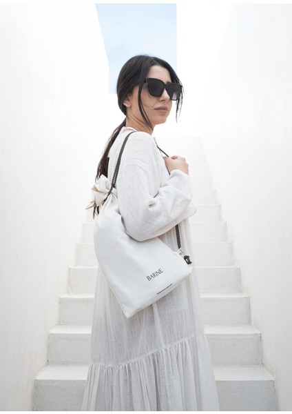 Striped Linen Keten Yeşil Peştamal modelleri