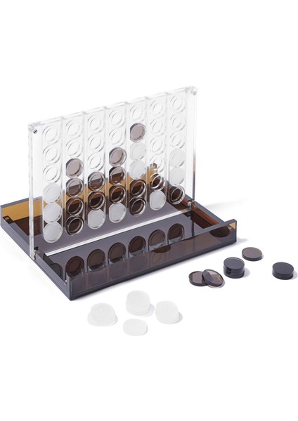 Lucite 4 In A Row Şeffaf Oyun modelleri