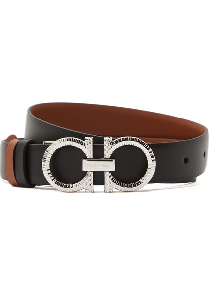 Siyah Kadın Deri Kemer