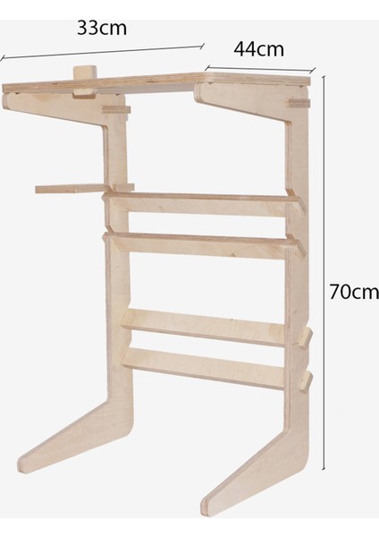 Tando Ahşap Tablet/laptop Masası