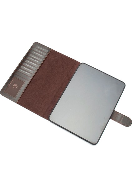 iPad 10.2" Dark Brown Deri Tablet Kılıfı indirimleri