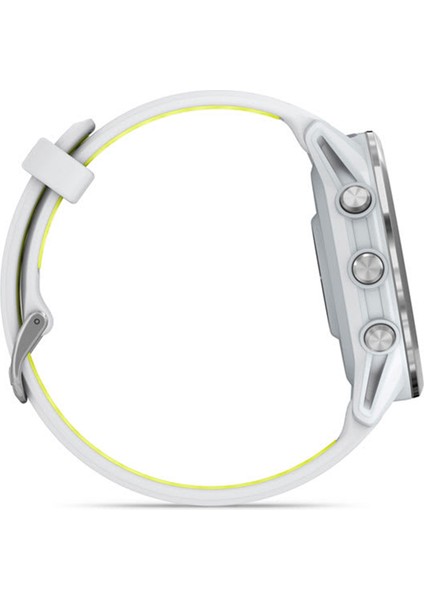 Forerunner 970 Titanyum Beyaz Sarı Silikon Kayışlı Akıllı Saat indirimleri