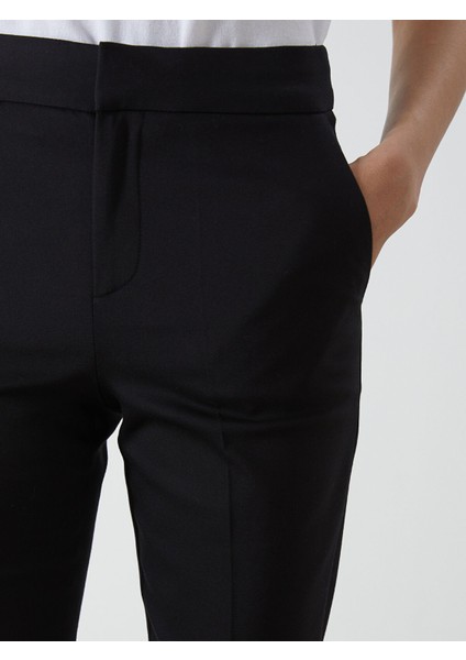 Yeni Sezon Beli Lastikli Dar Fit Kadın Pantolon modelleri