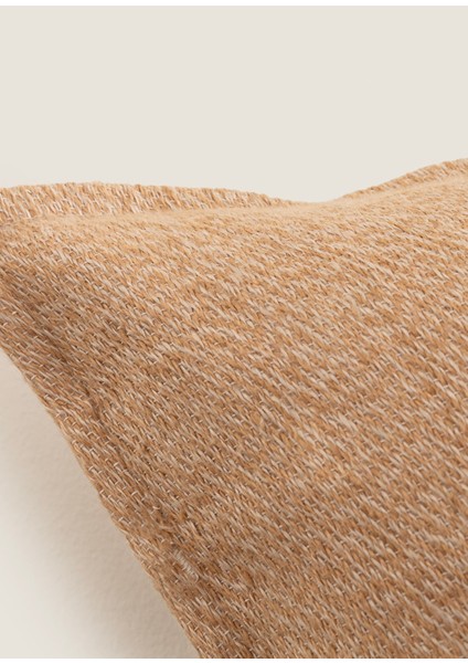 Ester Açık Somon Pamuklu Dekoratif Kırlent 35 x 50 cm