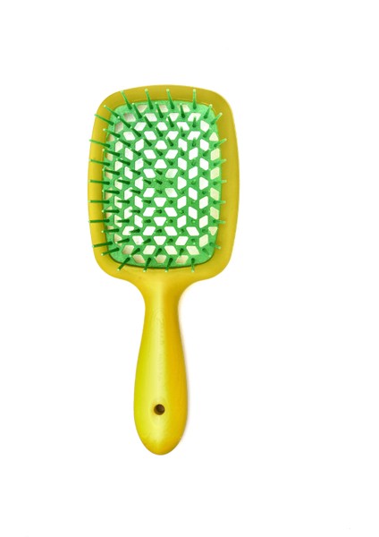 Superbrush Sarı Yeşil Saç Fırçası