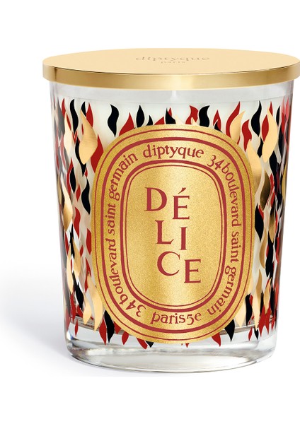 Scented Candle 190 gr Limited Edition B With Lid