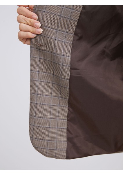 Yeni Sezon Ekose Kadın Blazer Ceket modelleri