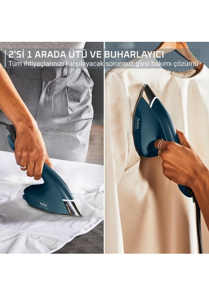 Duo Power 2'si 1 Arada Düzleştirici ve Buharlı Ütü modelleri