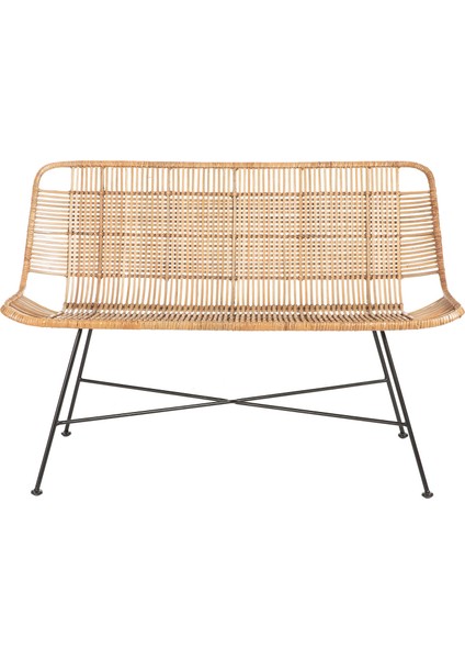 Graphic Natural Kahverengi Rattan Metal Bahçe Koltuğu fiyatları