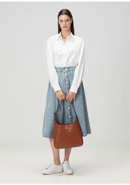 Tanner Large Taba Kadın Deri Hobo fiyatları