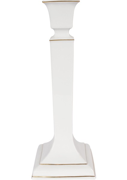 Herzog Ferdinand Schloss Porselen Şamdan 30 cm