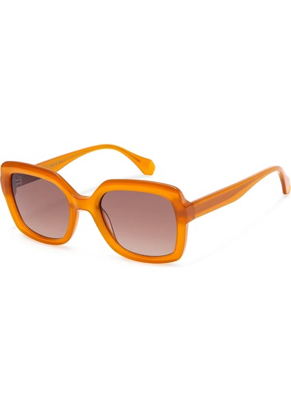 Genesis 6934 Bal Rengi Asetat Kadın Güneş Gözlüğü