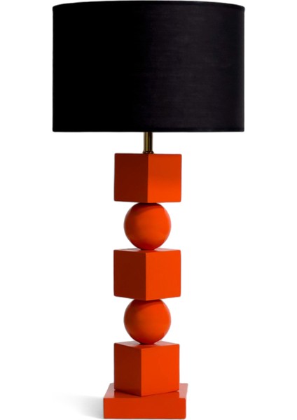 Poly Lamp Ahşap Abajur