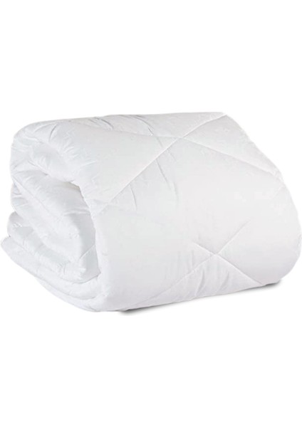 Aloe Vera Beyaz Nano Lüks Otel Tek Kişilik Yorgan 155 x 215 cm