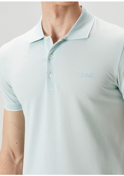 Açık Mavi Polo Yaka T-Shirt indirimleri