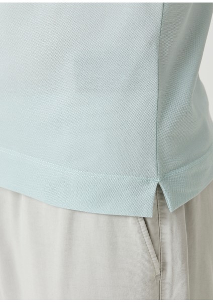 Açık Mavi Polo Yaka T-Shirt