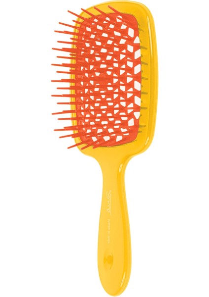 Superbrush Sarı Turuncu Saç Fırçası