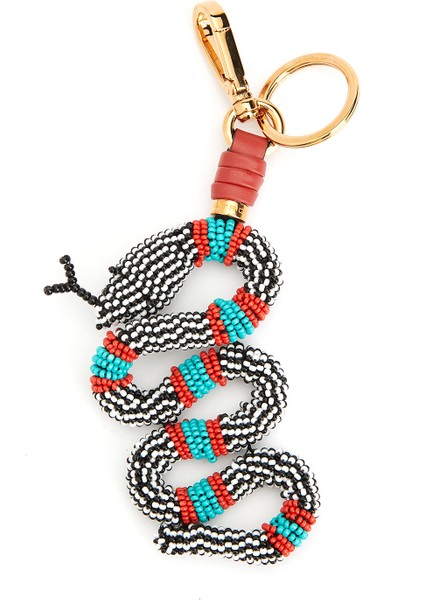 Snake Charm Çok Renkli Çanta Aksesuarı