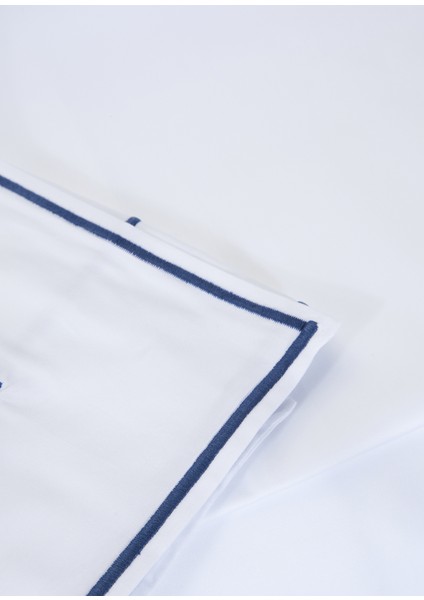 Isola Mavi Beyaz Pamuk Saten Nevresim Takımı fiyatları