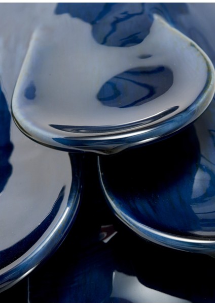 Quillie S Koyu Mavi Seramik Vazo modelleri