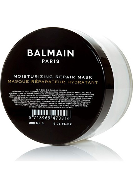 Moisturizing Repair Mask Besleyici Saç Maskesi 200 ml