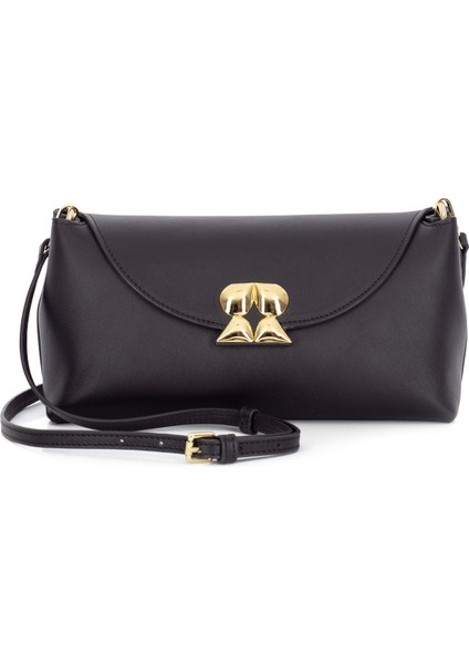 Rhea Siyah Kadın Deri Çanta