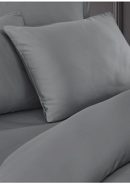 Palermo Gri Çift Kişilik Nevresim Takımı modelleri