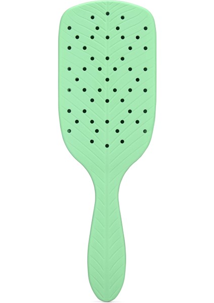 Go Green Paddle Detangler Yeşil Kalın Telli Saçlar Için Geniş Saç Fırçası fiyatları