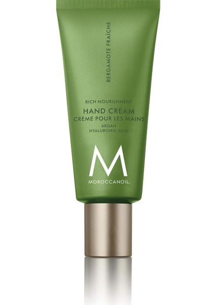 Bergamote Fraiche Argan Yağlı Ferahlatıcı Nemlendirici El Kremi 40 ml