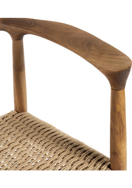 Bampton Natural Kahve Rattan Bahçe Sandalyesi fırsatları