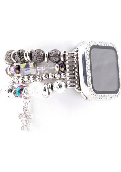 Halley Stretchy 38-41 mm Apple Watch Uyumlu Kadın Akıllı Saat Kordon