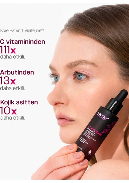 Viniferine Leke Karşıtı Yenileyici Aydınlatıcı Cilt Serumu 30 ml modelleri