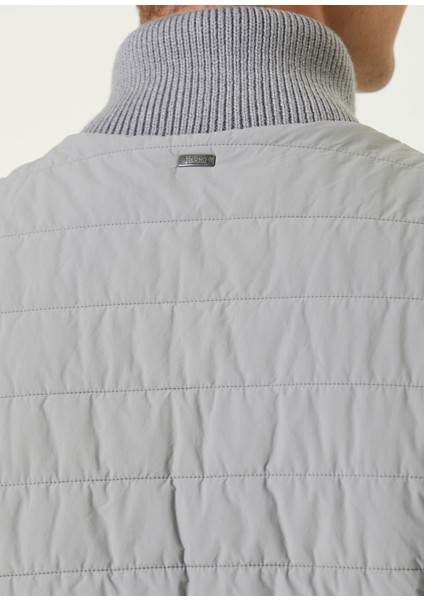 Gri Kapitoneli Yelek