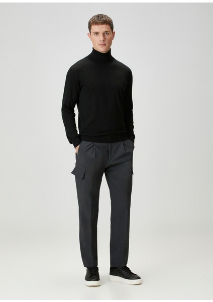 Antrasit Kargo Pantolon