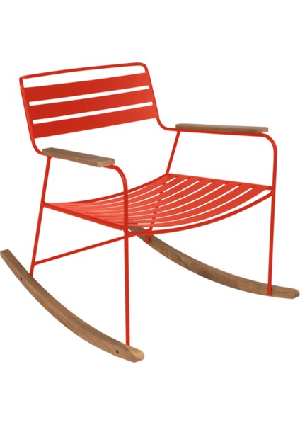 Surprising Turuncu Metal Sallanan Bahçe Sandalyesi