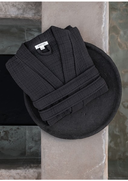 Cocoon Antrasit %100 Pamuk Kadın Bornoz fırsatları