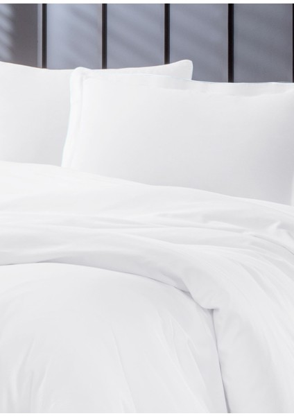 Bebek Mavi Biyeli Beyaz Oxford Yastık Kılıfı 50X70 cm fiyatları