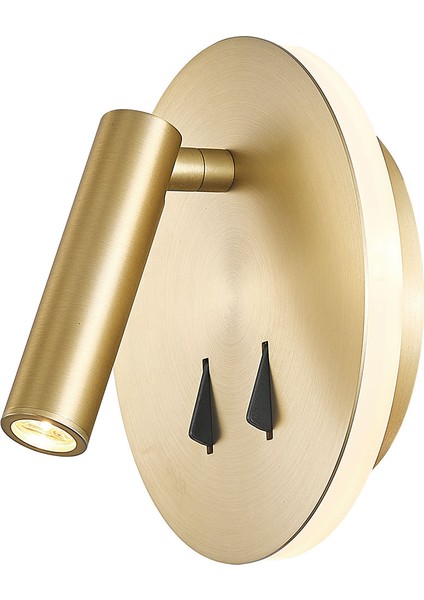 Cayman Satin Gold Metal Aplik