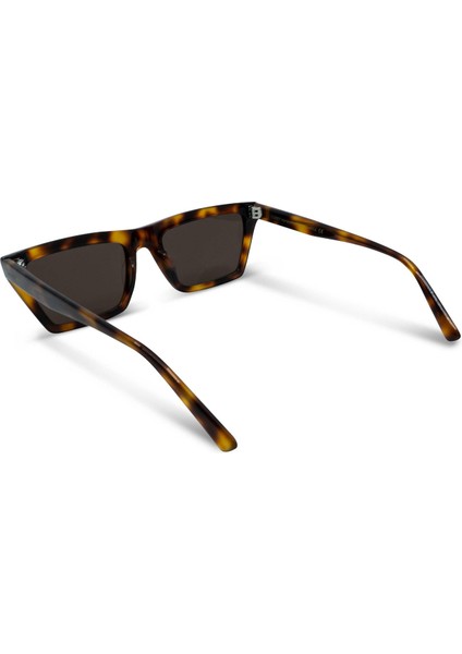New Corey Asetat Kahve Unisex Güneş Gözlüğü modelleri