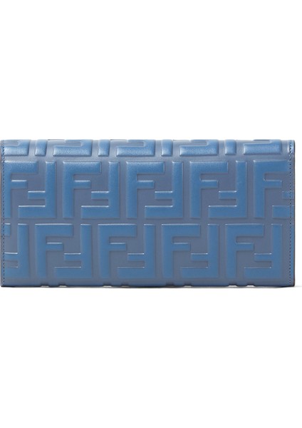 Mavi Logo Desenli Kadın Deri Cüzdan modelleri