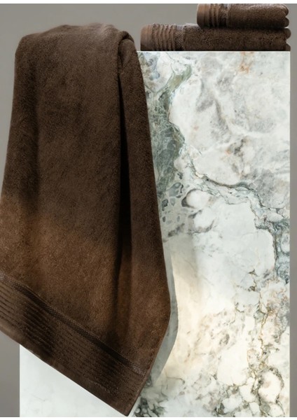 Vinca Pima Kahverengi Pamuk Banyo Havlusu 90 x 150 cm modelleri