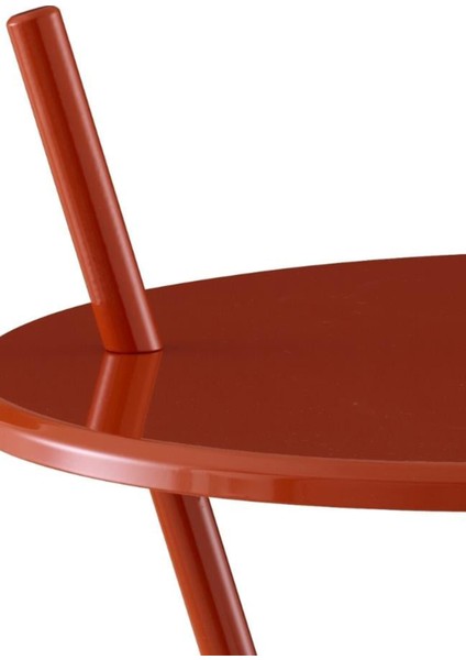 Good Evening Terra Cotta Çelik Kaplama Yan Sehpa fiyatları