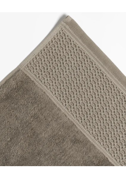 Poppy Taş Rengi Pamuklu Banyo Havlusu 90 x 150 cm fiyatları