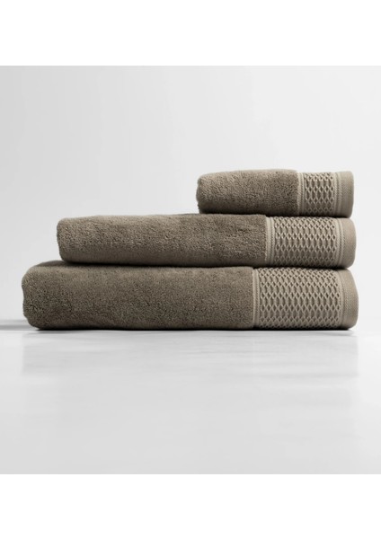 Poppy Taş Rengi Pamuklu Banyo Havlusu 90 x 150 cm fırsatları