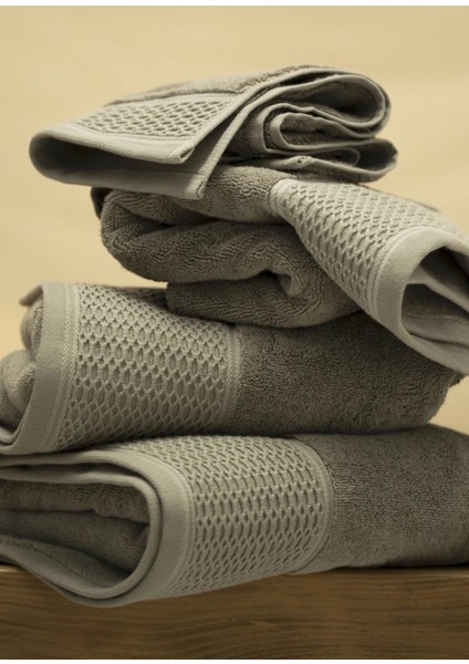 Poppy Taş Rengi Pamuklu Banyo Havlusu 90 x 150 cm indirimleri