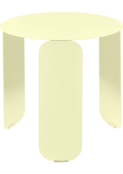 Bebop Açık Sarı Metal Bahçe Sehpası