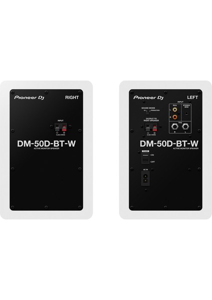 DM-50D-BT 5" Beyaz Masaüstü Monitör Sistemi Hoparlör fiyatları